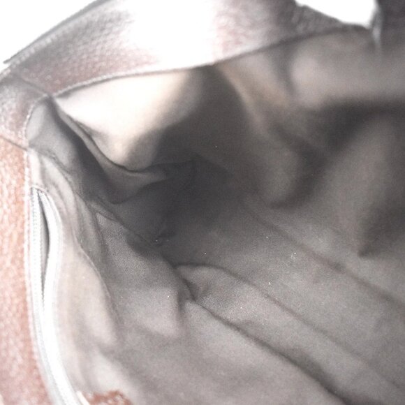 GUCCI Logo GG Pattern Shoulder Bag Canvas Leather Brown Italy 36KB248 - Picture 11 of 16